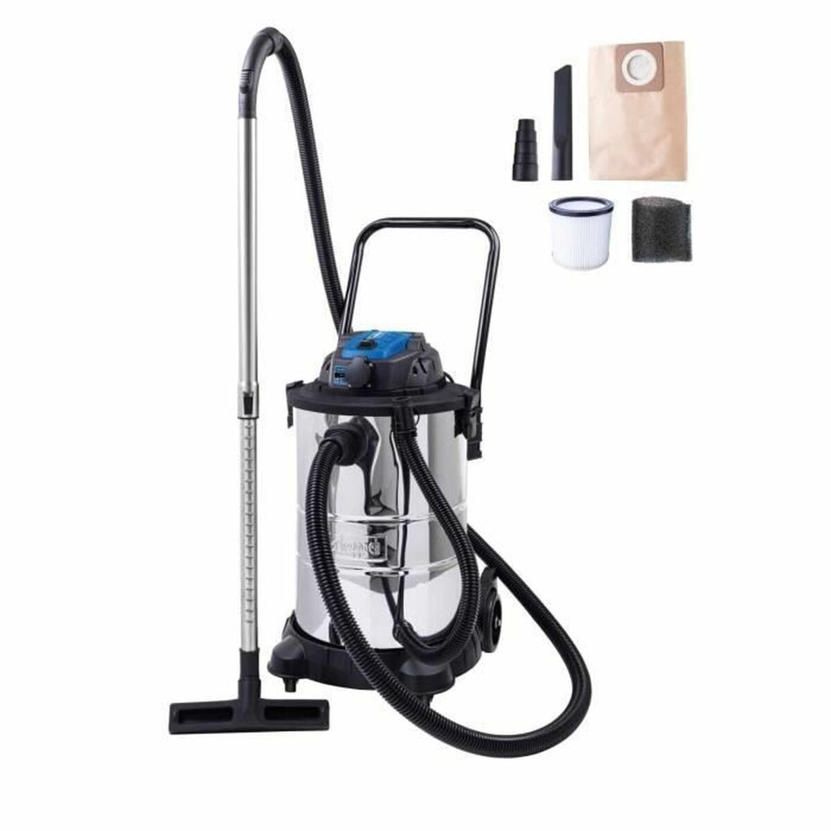 Aspirador em seco e húmido Scheppach 1400 W 2000 W 20 kPa 50 L