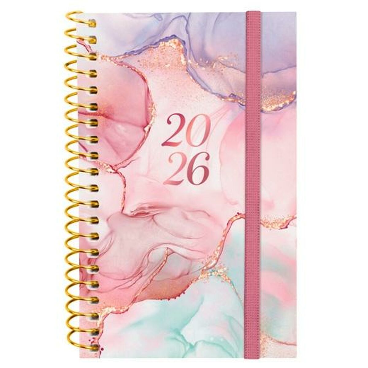 Agenda Finocam DESIGN COLLECTION Goldy Mini 7,9 x 12,7 cm 2026