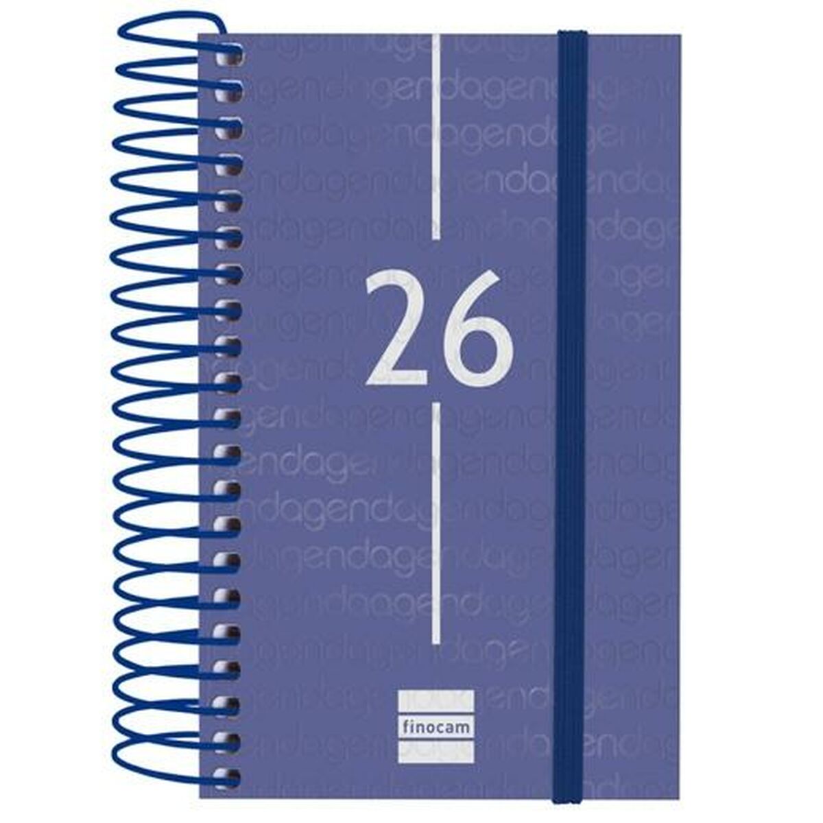 Agenda Finocam YEAR Azul Mini 7,9 x 12,7 cm 2026