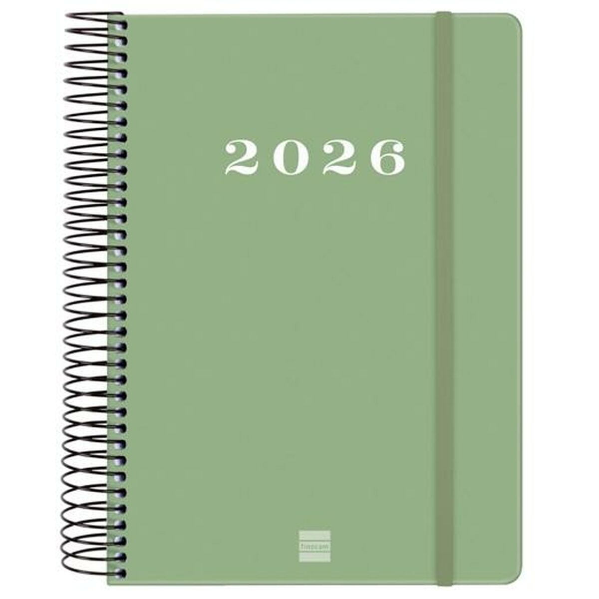 Agenda Finocam MY Verde A5 15,5 x 21,2 cm 2026
