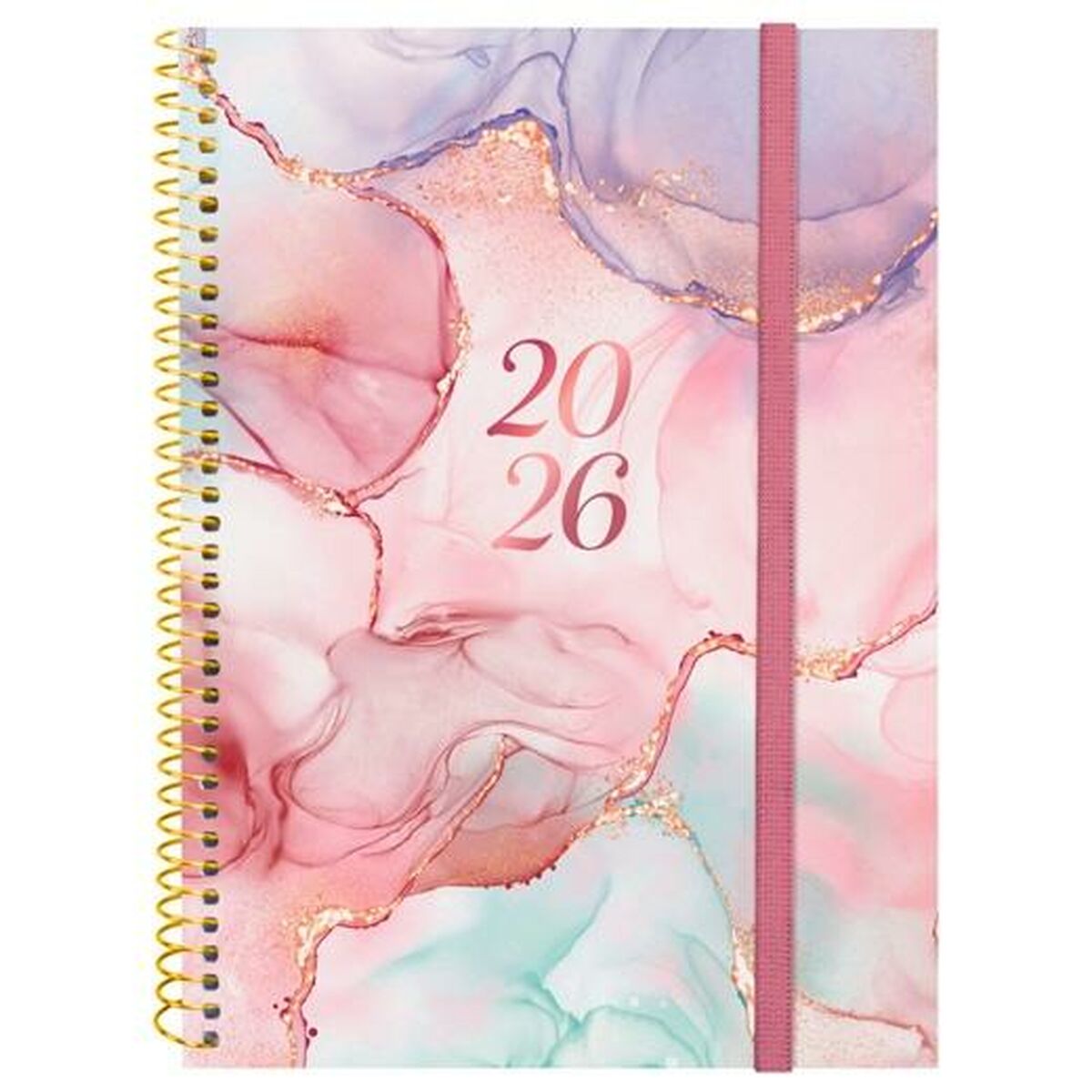 Agenda Finocam DESIGN COLLECTION Goldy A5 15,5 x 21,2 cm 2026