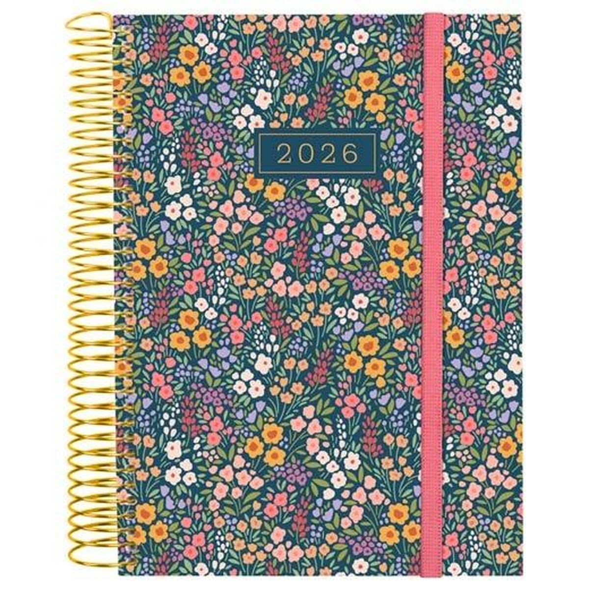 Agenda Finocam DESIGN COLLECTION Flora A5 15,5 x 21,2 cm 2026