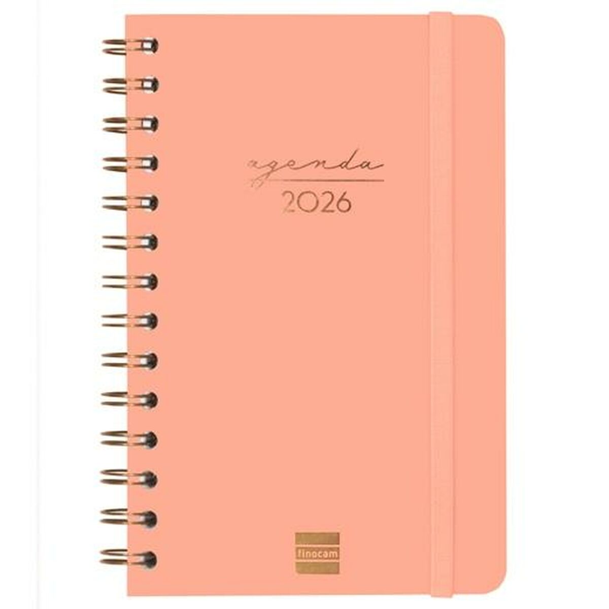 Agenda Finocam ALMA Coral 11,7 x 18,1 cm
