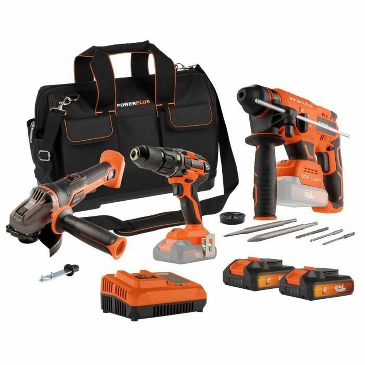 Set de Ferramentas Powerplus (3 Unidades)