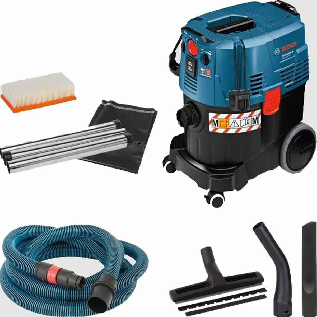 Aspirador em seco e húmido BOSCH GAS 35 M AFC 35 L
