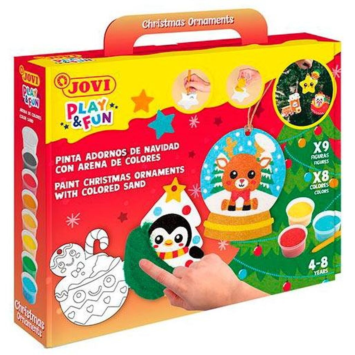 Areia Mágica Jovi PLAY&FUN Christmas Ornaments