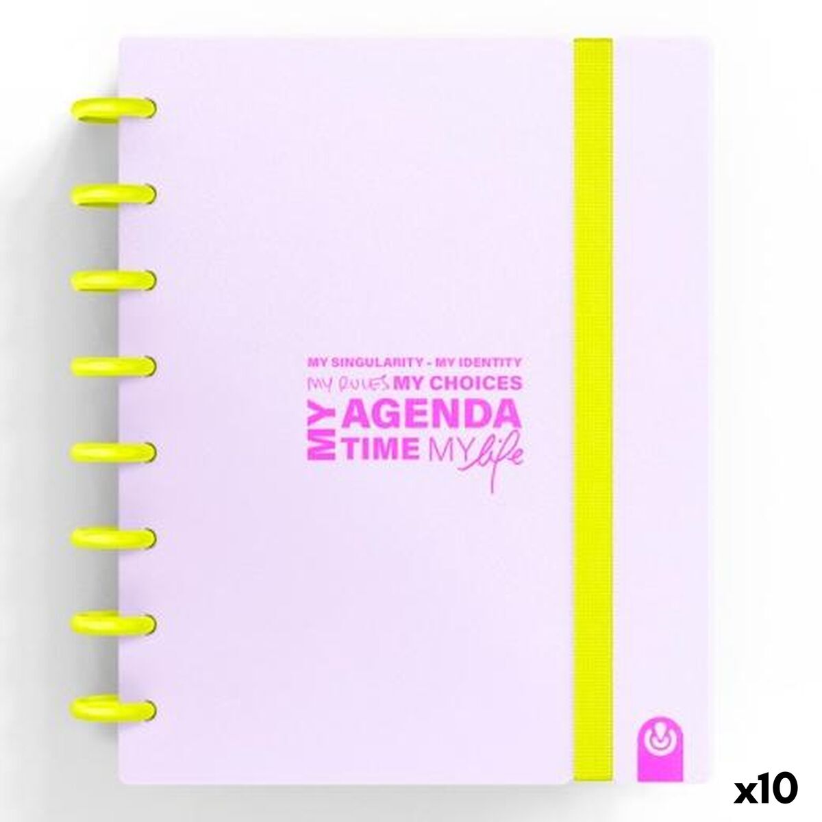 Agenda Carchivo My Agenda Time My Lfe Malva A5 (10 Unidades)