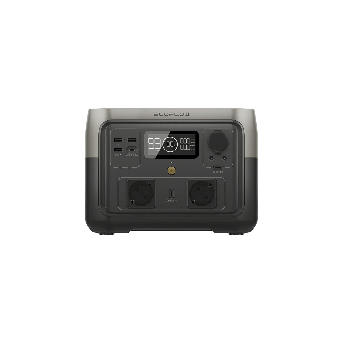 Central eléctrica portátil Ecoflow River 2 Max 500 W 512 Wh