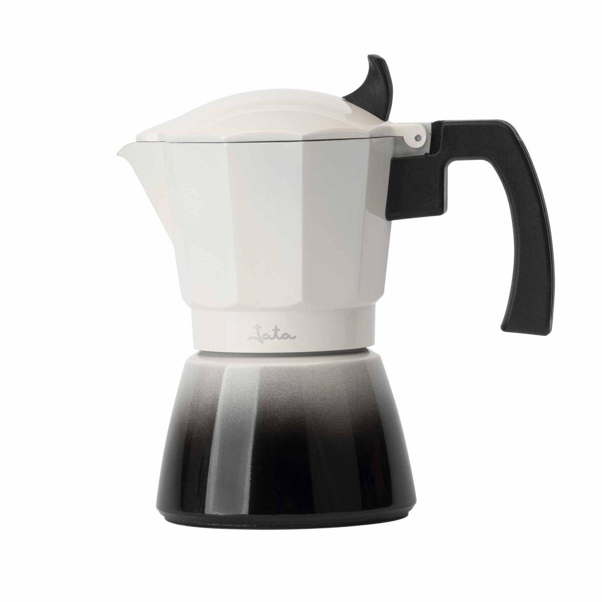 Cafeteira Italiana JATA HCAF2406 Creme Alumínio 6 Copos