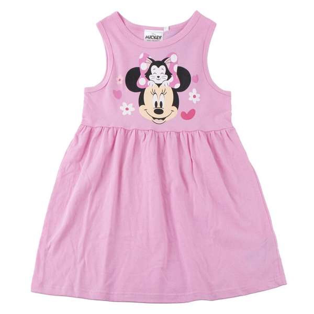 Vestido Minnie Mouse Cor de Rosa