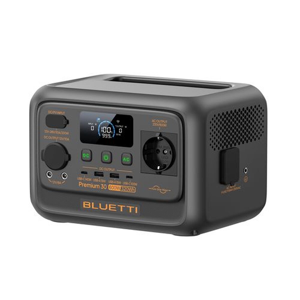 Central eléctrica portátil Bluetti P-PR30V2-EU-GY-BL