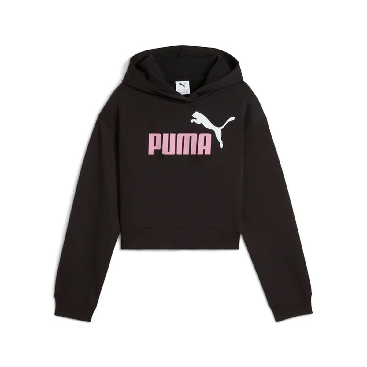 Camisola com Capuz Menina Puma Essentials Preto