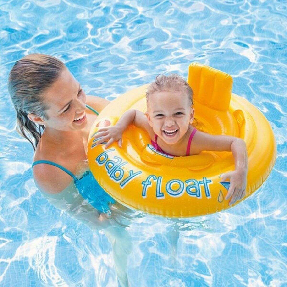 Flutuador para bebé Intex 56585EU 70 cm + 6 Meses