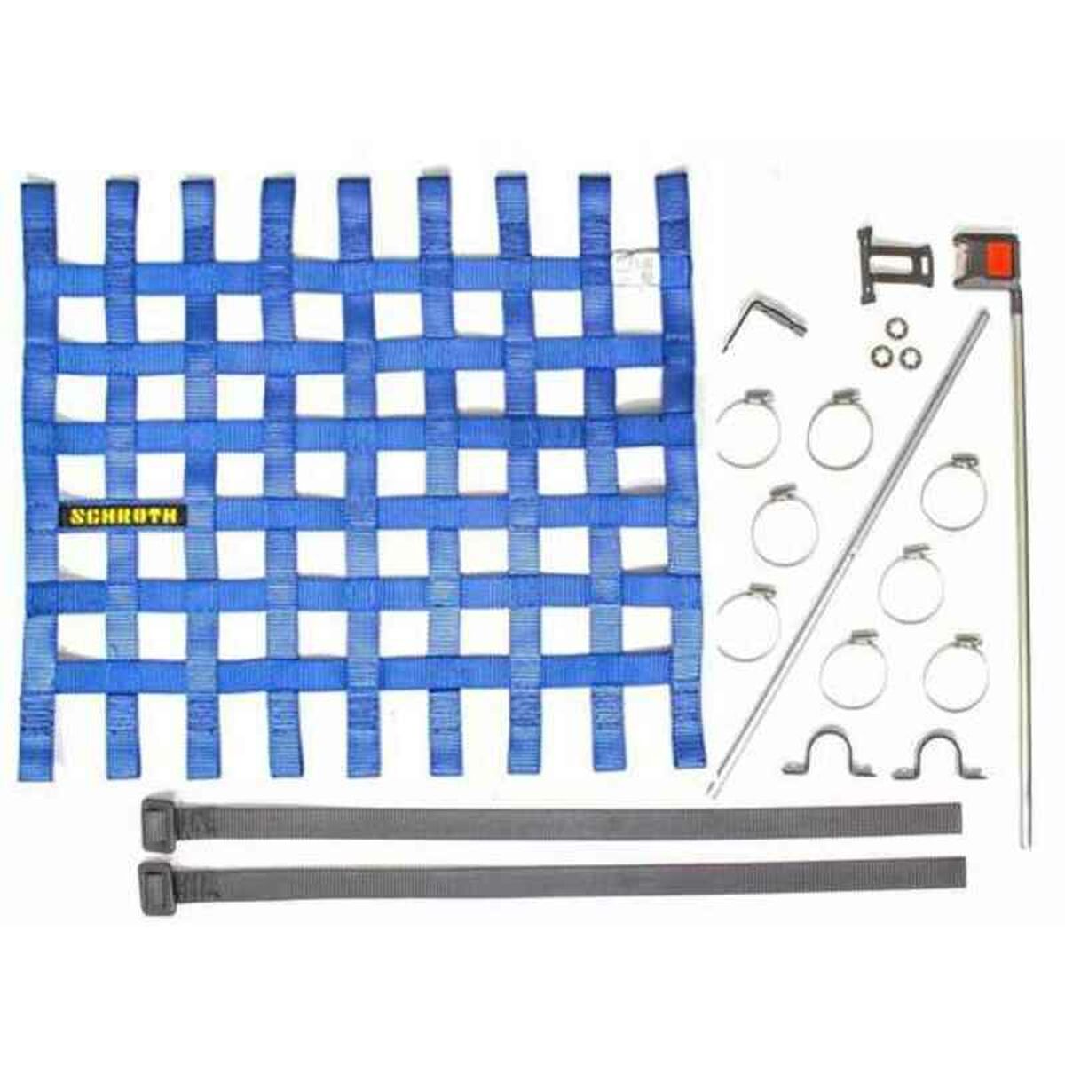 Rede de janelas SCHROTH RACING Azul