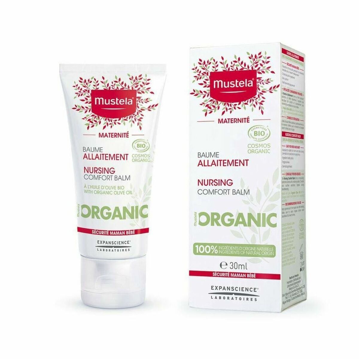 Bálsamo de Lactância Mustela Bio 30 ml