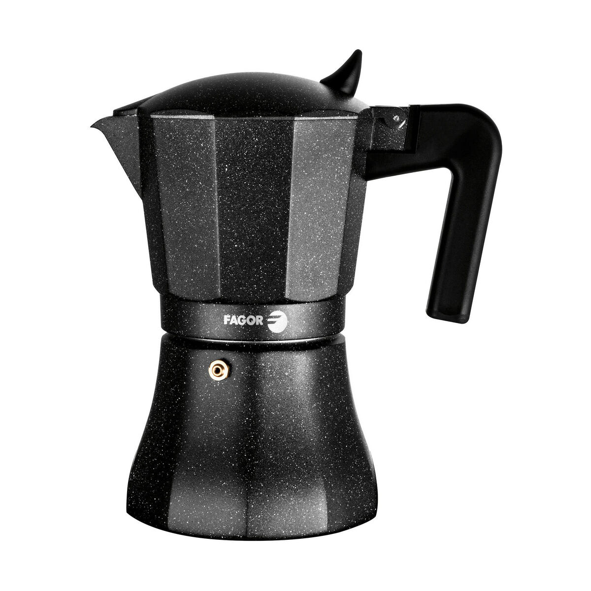 Cafeteira Italiana Fagor Tiramisu Preto Alumínio 3 Kopjes