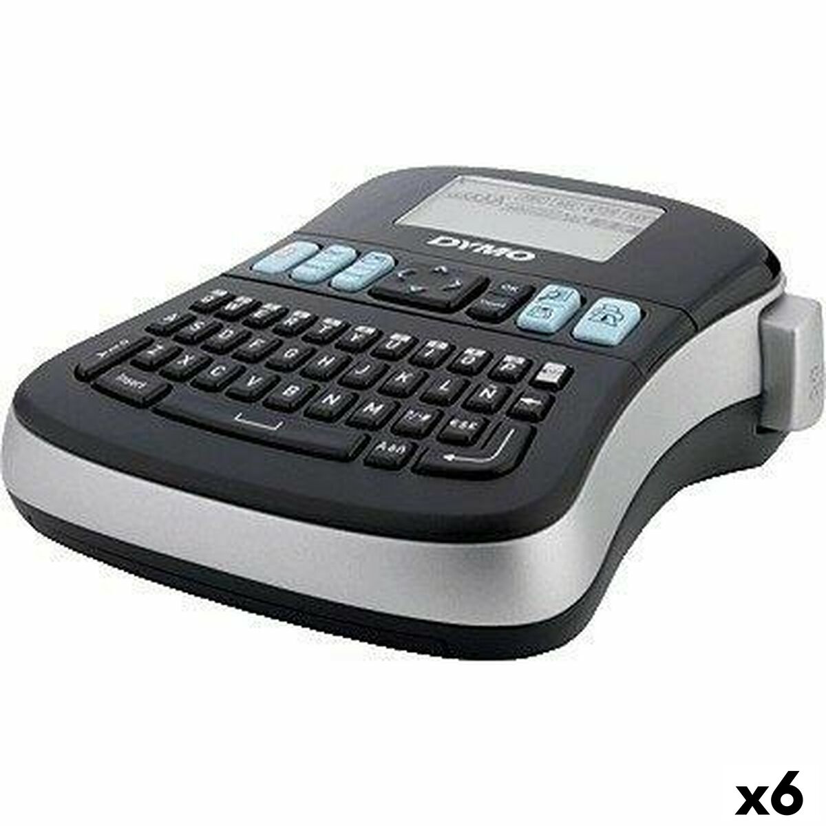 Máquina Rotuladora Elétrica Dymo Labelmanager MD210D Preto 6 Unidades