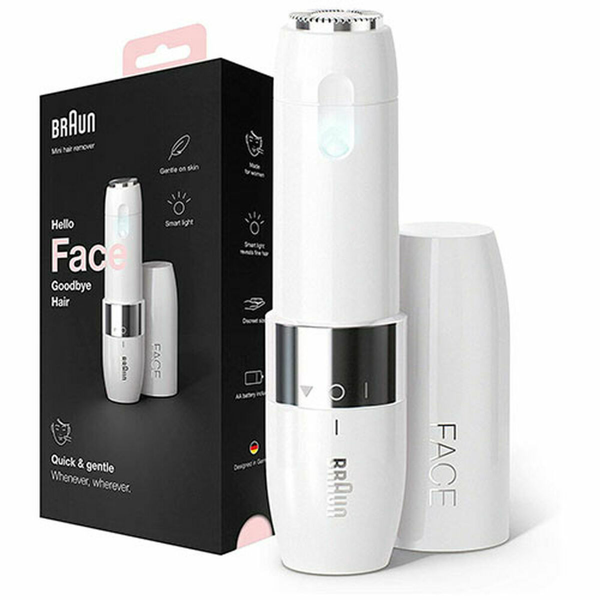 Removedor de pêlos faciais Braun FS1000 Branco