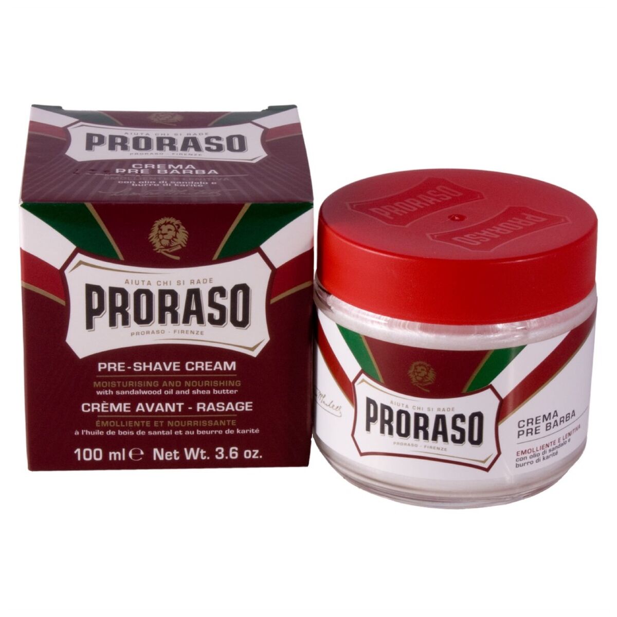 Creme antes de barbear Proraso 100 ml