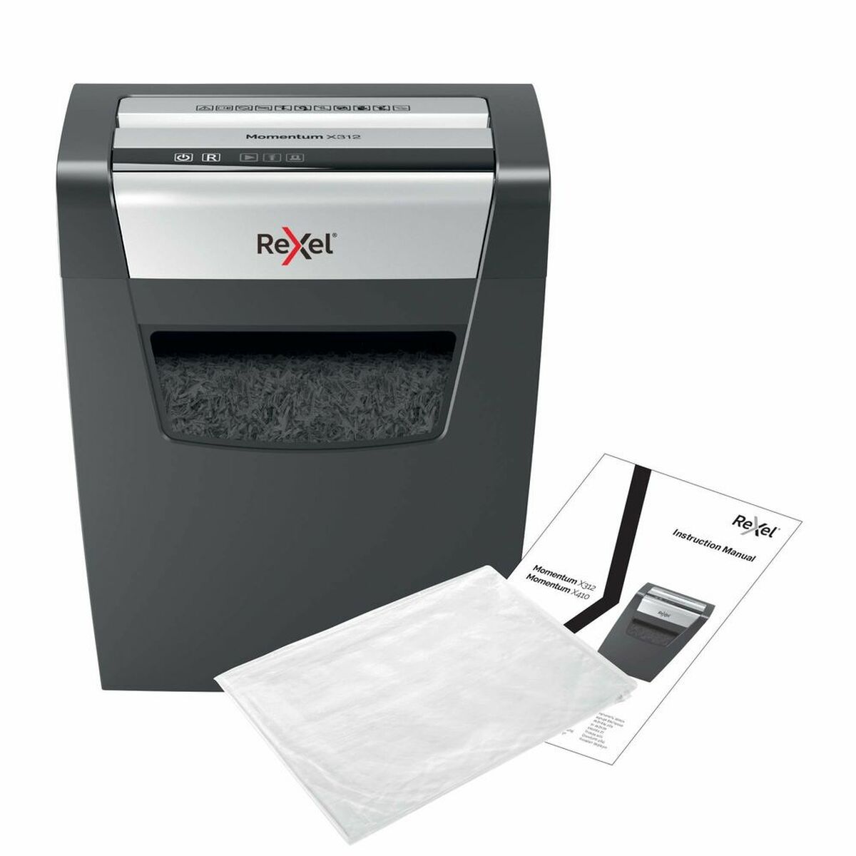 Trituradora de Papel Rexel 2104572EU 23 L 12 Folhas
