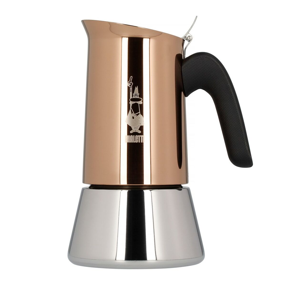 Cafeteira Italiana Bialetti New Venus Cobre Aço inoxidável 300 ml 6 Copos