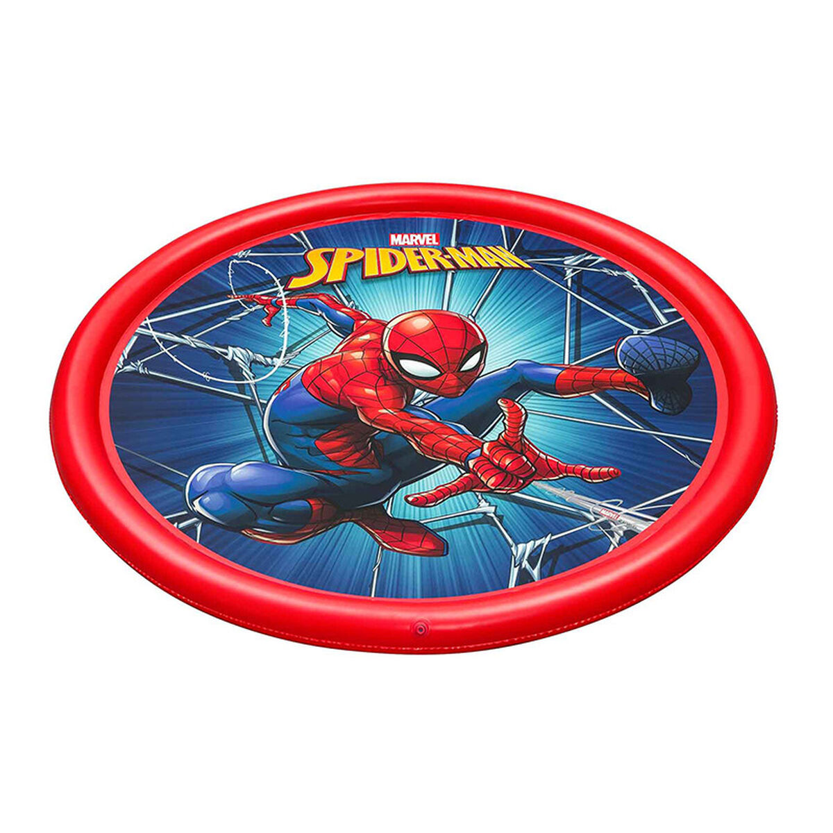 Bestway Piscina Inflável com Aspersor Spiderman D165 cm +2 Anos Jardim 98792