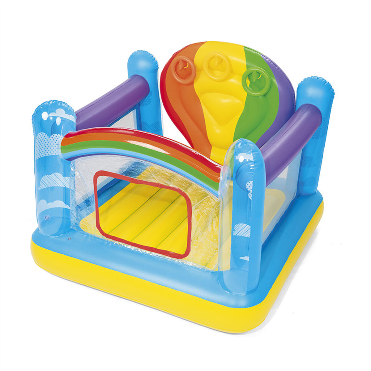Bestway Saltador Inflável Jogos Aros 175x173x137 cm +3 Anos Jardim 52269