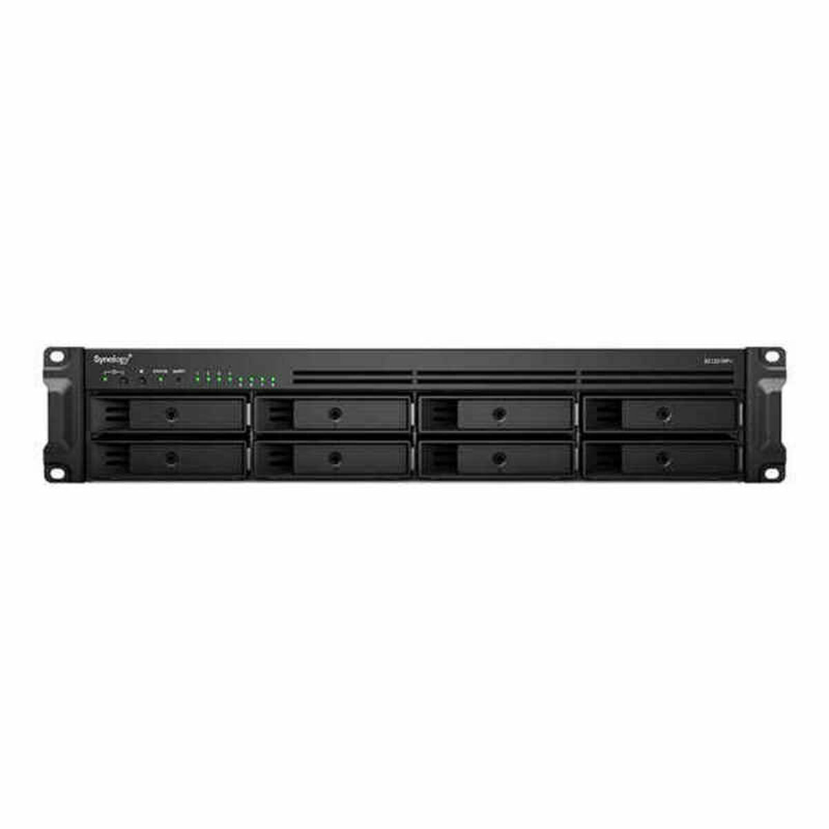 Armazenamanto em Rede NAS Synology RS1221RP+ Preto AMD Ryzen V1500B