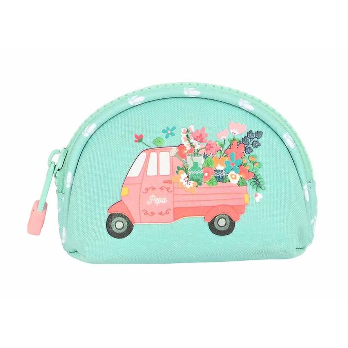 Porta-moedas Glowlab Kids Pepa Verde 9,5 x 7 x 3 cm