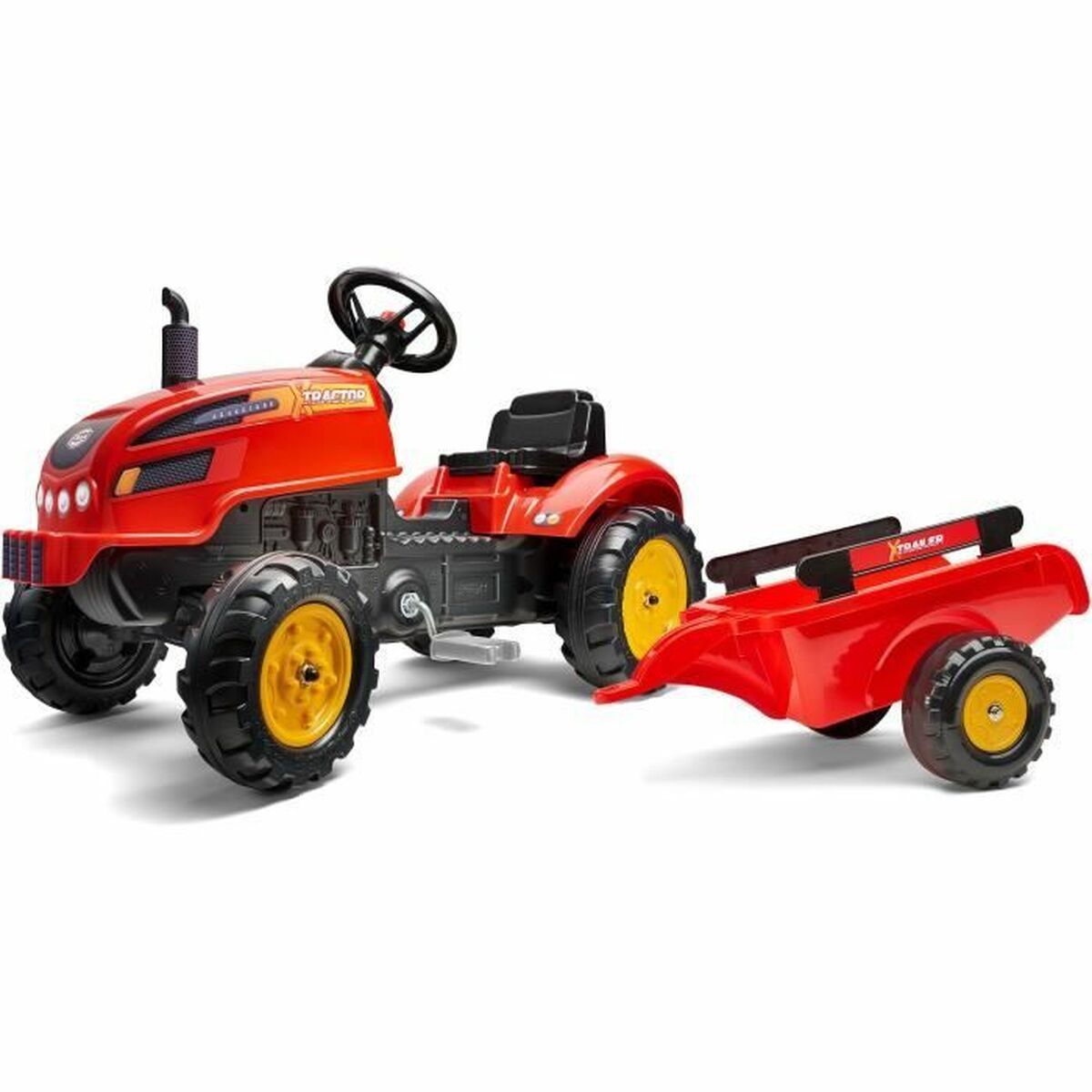 Trator a Pedais Falk 2046AB rouge