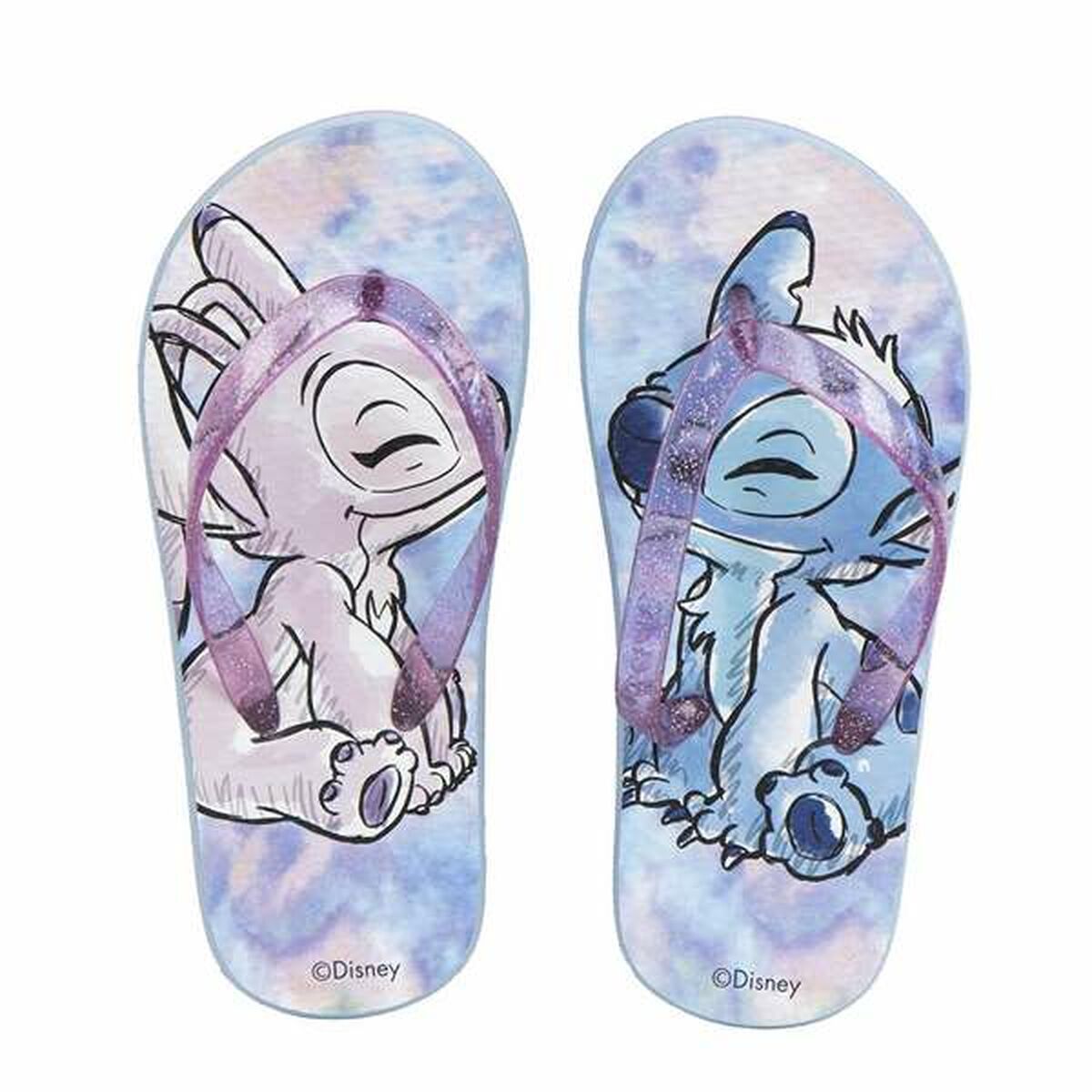 Chinelos para Crianças Stitch Multicolor