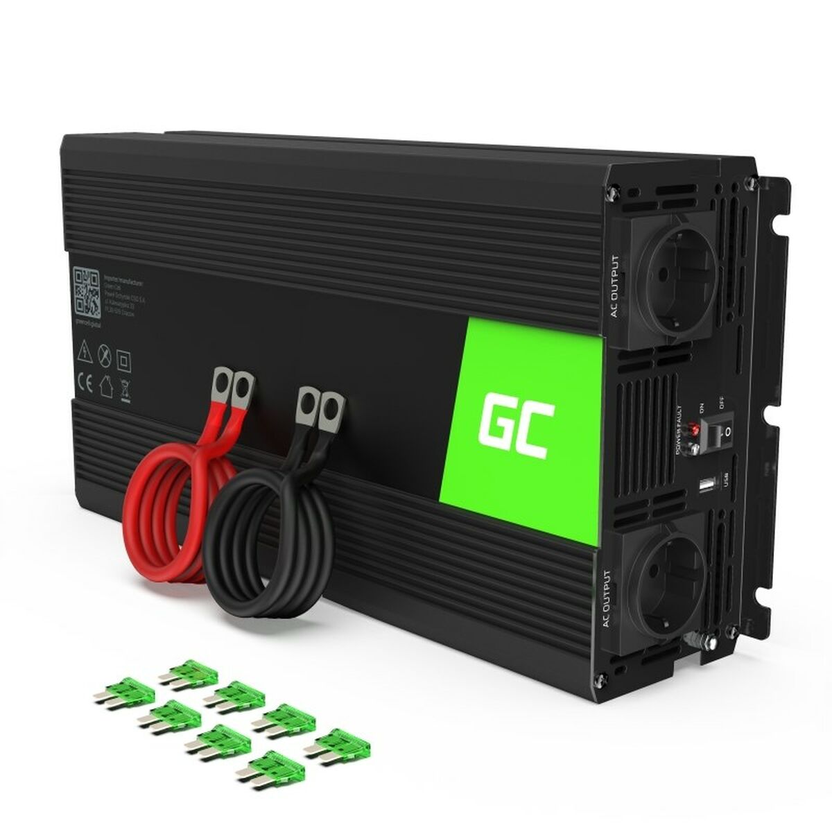Adaptador de Corrente Green Cell INV19 1500 W 230 V 1 Peça
